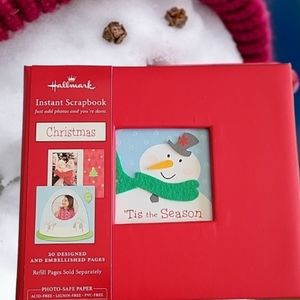 HALLMARK HOLIDAY SCRAPBOOK